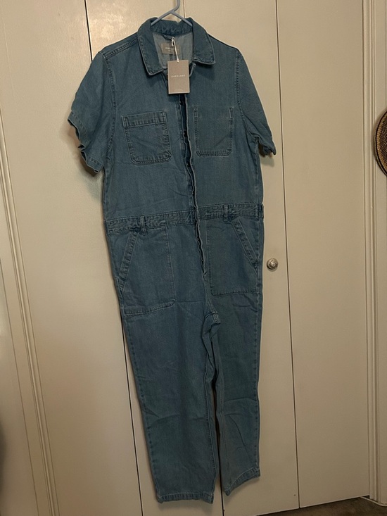 Everlane Pants - Everlane light blue denim jumpsuit